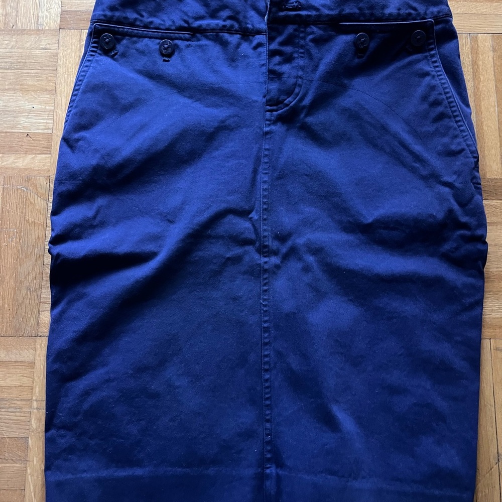 Lauren Ralph Lauren Deep Blue Skirt
